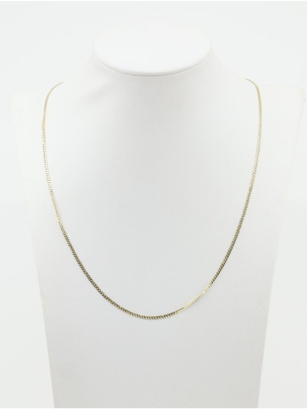 Unique 14K Karat Solid Yellow Gold Designer Cuban Link Chain Necklace - 20" L
